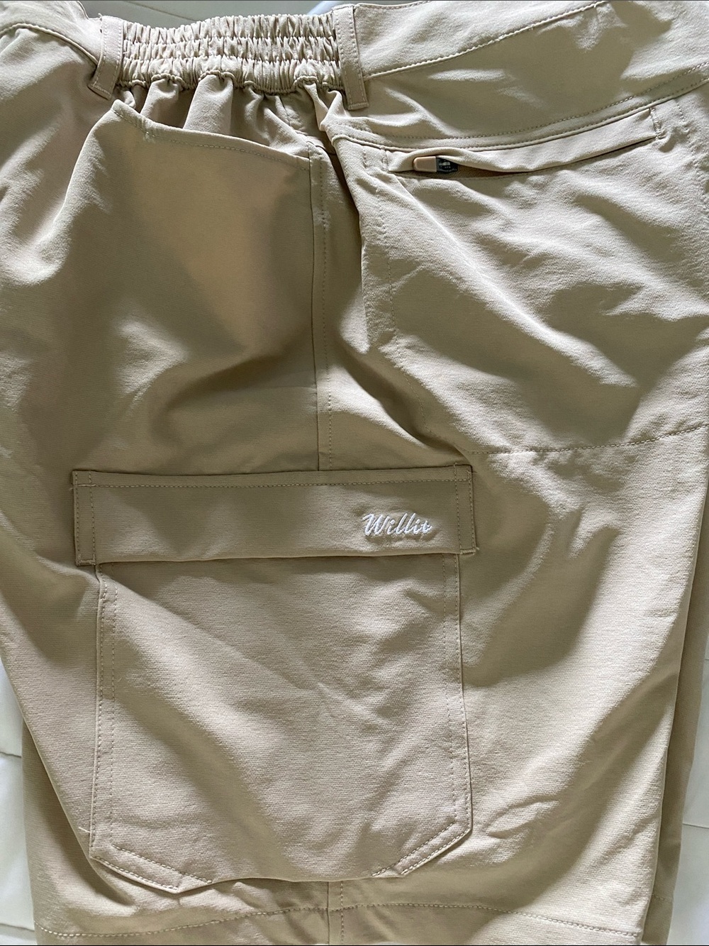 Willis Women's Athletic Shorts — Beige